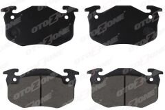 OTOZONE FDA4004 ARKA FREN BALATASI PEUGEOT P106 96>04 P205 87>98 P206 00>09 P306 97>01 P309 89>93 CITROEN SAXO 96>04 XSARA 97>05 ZX 92>97 RENAULT R9-R19- MGN I-CLIO I-II İNCE TİP