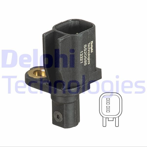 DELPHI SS20586 ABS HIZ SENSÖRÜ ARKA FORD C-MAX FOCUS GRAND C-MAX GRAND TOURNEO CONNECT KUGA TOURNEO TRANSİT-VOLVO S 40 V5 04 >