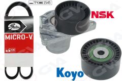 GVA 59A1125 KANALLI KAYIS SETI MERCEDES OM622 OM626 W447 W205 QASHQAI X-TRAIL 1.6L 2.0L J10 J11 T31 T32 07>NAVAR A 2.3L YS23 D23 15> RENAULT FLUENCE 09>MASTER III 10>TRAFIC III 15> 1.6dCi R9M 2.3dCi M9T KUTUKLU