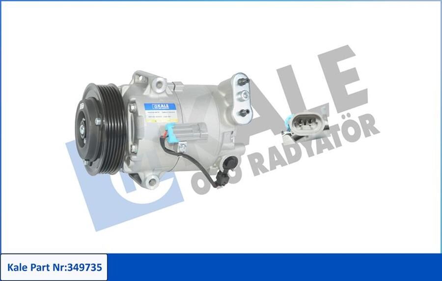 KALE 349735 KLİMA KOMPRESÖRÜ OPEL ASTRA J 09>15 MERIVA B 10>15 1.3 CDTI 1.7 CDTI