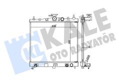 KALE 363200 RADYATÖR NISSAN MICRA 1.2L 1.3L 1.4L CR12DE CR14DE CG12DE CGA3DE K12 02-09 / NOTE 1.6L HR16DE E11 06 -12 - OTOMATİK VİTES