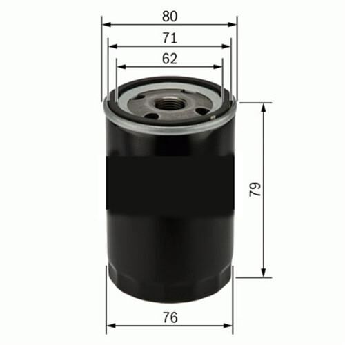 SARDES SO876 YAĞ FİLTRESİ FIESTA-CMAX-FOCUS-MONDEO-KA W712/43 x