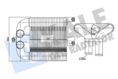 KALE 350945 İNTERCOOLER AL/PL/BRZ D-MAX I