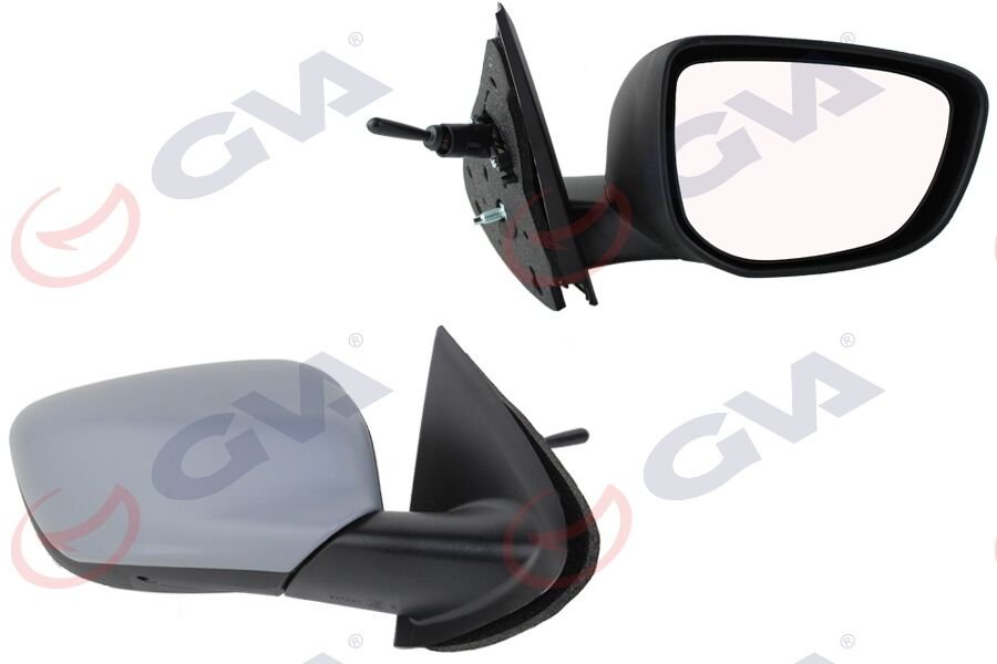 GVA 1043373 DIŞ DİKİZ AYNASI SAĞ C-ELYSEE-301 13> MEKANİK SENSÖRLÜ ASTARLI KONVEKS