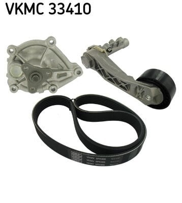 SKF VKMC33410 ALTERNATÖR GERGİ KİTİ DEVİRDAİM 6PK905 GRANDLAND-P207-P208-P308-P508-RZC-P2008-P3008-P5008-PARTN ER-BERLINGO-C3- C4- C5-DS3-DS4-DS5 1.4-1.6 VTI-THP EP3-EP6 VKPC83812 DEVİRDAİM
