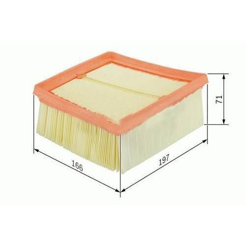 HAVA FİLTRESİ FIESTA VI 08 > BMAX 12 > TRANSİT COURIER 14 > CONNECT 13 >FORD ECOSPORT 13 >