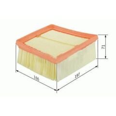 HAVA FİLTRESİ FIESTA VI 08 > BMAX 12 > TRANSİT COURIER 14 > CONNECT 13 >FORD ECOSPORT 13 >