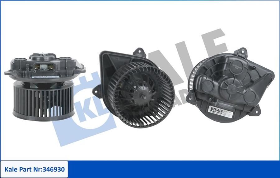 KALE 346930 KALORİFER MOTORU TRAFIC II-VIVARO 1.9-2.0-2.5 01 >KLİMASIZ