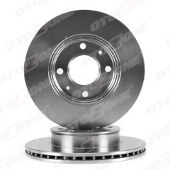 OTOZONE BD8005 ÖN FREN DİSKİ HAVA KANALLI HYUNDAI GETZ 1.3L G4EA 03-05 / 1.4L G4EE 06-10 / 1.6L G4ED 03-09 / 1.5L D3EA D4FA CRDi 03-09 241 çap x 4 bijon - 13 Jant ABS siz araçlar için - Adet disk fiyatıdır
