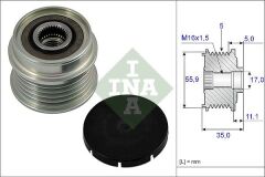 INA 535000510 ALTERNATÖR KASNAĞI PASSAT-A4-A6 1.6-1.8T BENZİN -1.9 TDI AFN-ALZ-ALT-AVF-AWT