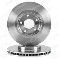 OTOZONE BD9013 ÖN FREN DİSKİ HAVA KANALLI NISSAN QASHQAI 1.6L HR16DE J10 06-> 1.5L Dci K9K J10DE 06-13 / X-TRAIL 2.0L QR20 T31 07-13 296 çap x 5 bijon - Adet disk fiyatıdır