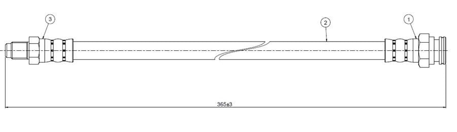 ÖN FREN HORTUMU FAVORIT 88>