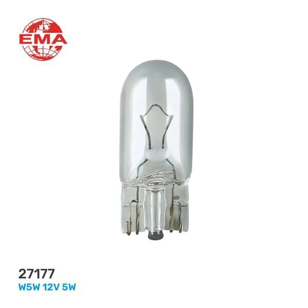 EMA 27177 DİPSİZ AMPUL BÜYÜK 12V 5W