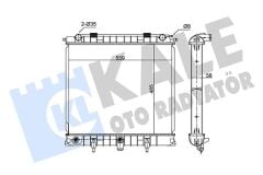KALE 350500 MOTOR SU RADYATORU 26 6T RANGE ROVER 2 P38A 2.5 D 94>02