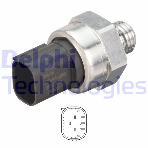 DELPHI DPS00034-12B1 EGZOZ BASINC SENSORU MERCEDES OM642 OM646 OM651 W176 C218 W204 W205 W212 W213 C253 W222 W447 B906 B9 07 B910