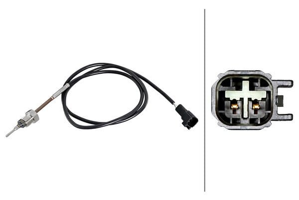 HELLA 6PT358226211 EGZOS SICAKLIK SENSÖRÜ FORD TRANSİT 06> 660mm