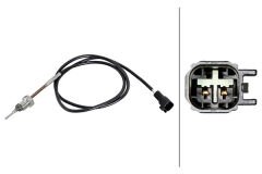 HELLA 6PT358226211 EGZOS SICAKLIK SENSÖRÜ FORD TRANSİT 06> 660mm