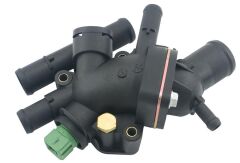 HELLUX HTR.251015 TERMOSTAT 89 C KOMPLE KANGOO 97> MEGANE I 96> CLIO II 98>05 LAGUNA 96> 1.9D F8Q SENSÖR DELİKLİ