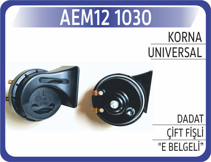 AEM12 1030 KORNA DADAT ÇİFT FİŞLİ E BELGELİ