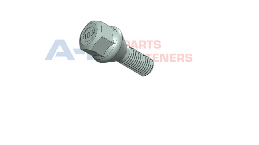 ANB B19R125025Z 19DR1250 BİJON CİVATASI GALVANİZ DACIA-NISSAN-RENAULT M12X1.50X23