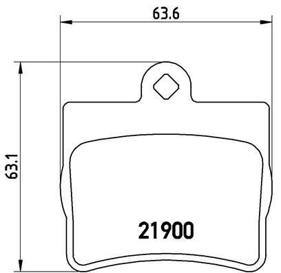 VALEO 670763 FREN BALATASI ARKA MERCEDES C-CLASS W202