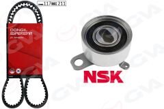 GVA 59T7120DO TRİGER KAYIŞ SETİ EKSANTRİK SETİ TOYOTA COROLLA 1.6L 4A-FE enjeksiyonlu AE101 AE111 92-00 1 KAY IŞ 1 RULMAN 117x210