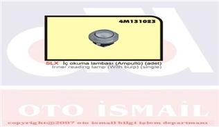 OZAR 4M131023 İÇ OKUMA LAMBASI AMPULLÜ SLX
