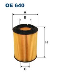 FILTRON OE640 YAĞ FİLTRESİ PASSAT 2.3-TRANSPORTER T5 3.2-A8 3.7-4.2-Q7 3.6