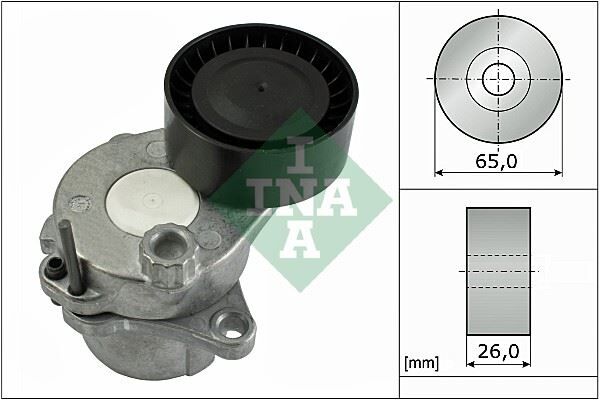 INA 534044310 KAYIS GERGI RULMANI MERCEDES W204 S204 W212 S212 C207 X204 W221 KUTUKLU
