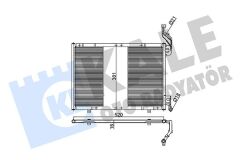KALE 350580 KLİMA RADYATÖRÜ FORD BMAX-FİESTA-COURİER 14> 1.6 TDCİ