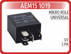 AEM15 1019 MİKRO ROLE 12V 5PİN