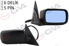 GVA 1099351 DIŞ DİKİZ AYNASI SAĞ 3 E46 98> ELEKTRİKLİ ISITMALI ASTARLI ASFERİK