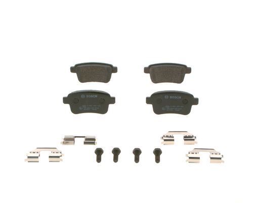 BOSCH 0986495418 FREN BALATASI ARKA MERCEDES CITAN W415 12> . RENAULT KANGOO II 09>