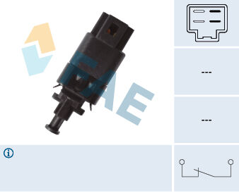 FAE 24784 FREN STOP MÜŞÜRÜ ŞALTERİ CHEVROLET AVEO-KALOS 03> LACETTI-EPICA-REZZO-SPARK 05> 2 FİŞLİ