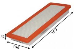 PSA 1444.TT HAVA FILTRESI PSA P207-P208-P307-P308-P508-P3008-P5008-C4-C5-GRANDLAND-DS3-DS4-DS5-THP-A16XHL . MINI N14 R55 R56 R57 R58 R59 R60 R61