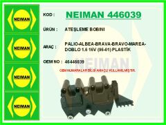 NEIMAN 446039 ATEŞLEME BOBINI PALIO-ALBEA-BRAVA-BRAVO-MAREA-DOBLO 1.6 16V 96-01