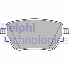 DELPHI LP3438 FREN BALATASI ARKA MERCEDES W177 V177 W247 C118 X118 H247 X247