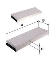 FILTRON FILT K 1162-2x A6 POLEN FILTRESI LA239/S / AHC247-2 (ÇIFTLI) (KARBONSUZ)