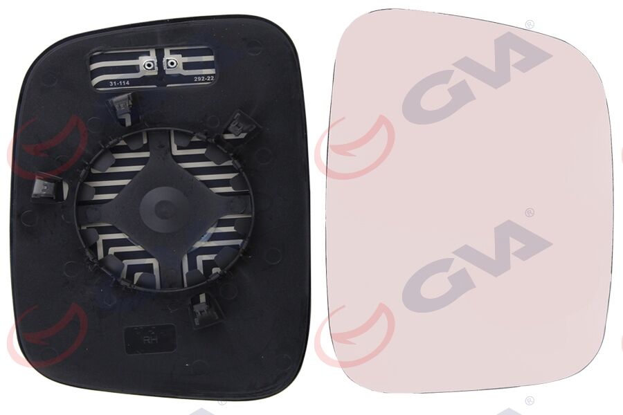 GVA 1175231 AYNA CAMI SAĞ CADDY 04> ISITMALI KONVEKS VM-375GHR