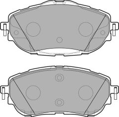 MARELLI 323700050300 ÖN FREN BALATA TOYOTA AURIS COROLLA 1.33L 1.6L 1NR-FE 1ZR-FAE NRE180 ZRE181 ZRE185 12-> / 1.4L 1ND-FTV NDE180 12->