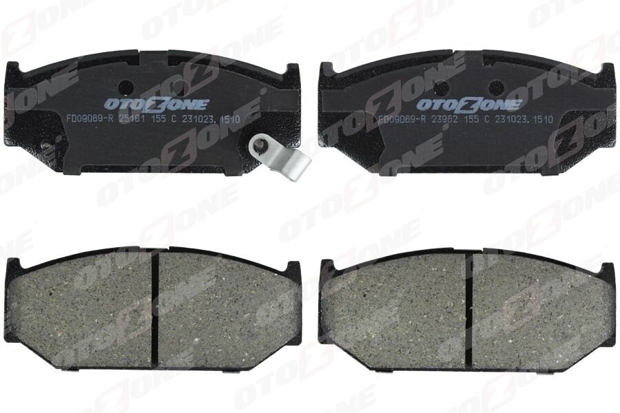 OTOZONE FDO9069-R ÖN FREN BALATA SUZUKI SWIFT 1.3L 1.5L M13A M15A RS413 RS415 MACAR 4x2 4x4 05->