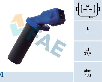 FAE 79134 KRANK DEVİR SENSÖRÜ FORD FOCUS FIESTA C-MAX-MONDEO-MAZDA-VOLVO C30-S40-V50 95> 1.25 1.4 1.6 ZETEC TI VCT