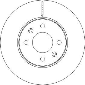 TRW DF6794 ÖN FREN DİSKİ HAVA KANALLI HYUNDAI i20 1.2L G4LA 15-20 1.4L G4LC 15-18 1.4L D4FC CRDi 15-18 / KIA RIO 1.2L 1.4L G4LA G4LC 17-> 256 ÇAP X 4 BİJON - Takım disk fiyatıdır