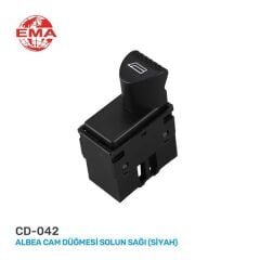 EMA CD-042 CAM AÇMA ANAHTARI FIAT ALBEA SOL KAPI SAĞ CAM TEKLİ - SÜRÜCÜ