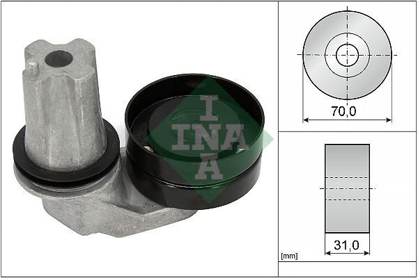INA 534069410 V KAYIŞ GERGİ KÜTÜĞÜ LAND ROVER RANGE ROVER DISCOVERY V-IV 2.7 TD 2009-2013