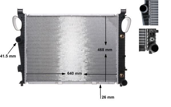 MAHLE CR304000S MOTOR SU RADYATORU MERCEDES S-CLASS M112 M272 W220 98>05