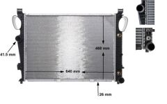 MAHLE CR304000S MOTOR SU RADYATORU MERCEDES S-CLASS M112 M272 W220 98>05