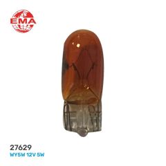 EMA 27629 BÜYÜK DİPSİZ AMPÜL AMBER 27169 12V 5W SARI