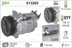 VALEO 813265 KLİMA KOMPRESÖRÜ VIVARO B 14>19-MOVANO B 10> TRAFIC III 14>19 MASTER III 10> 1.6dCi R9M 2.3dCi M9T