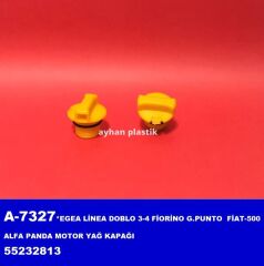 AYHAN A7327 MOTOR YAĞ KAPAĞI EGEA-LINEA-DOBLO-FIORINO-G.PUNTO-500-PANDA